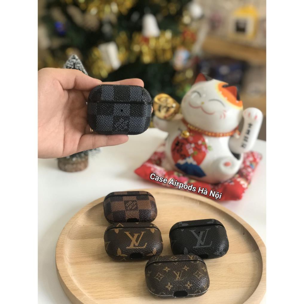 Case Airpods - Vỏ Đựng Airpods 1/2/Pro/ Airpods 3 - Da LV GC