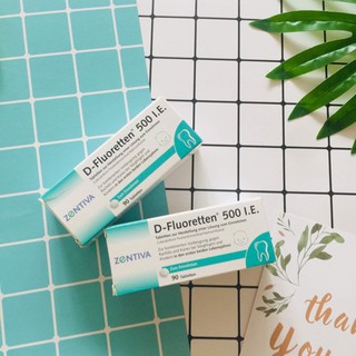 [HÀNG XÁCH TAY NỘI ĐỊA ĐỨC] VITAMIN D-FLUORETTEN 500 I.E