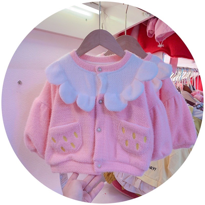 Ao khoác len lì cho bé