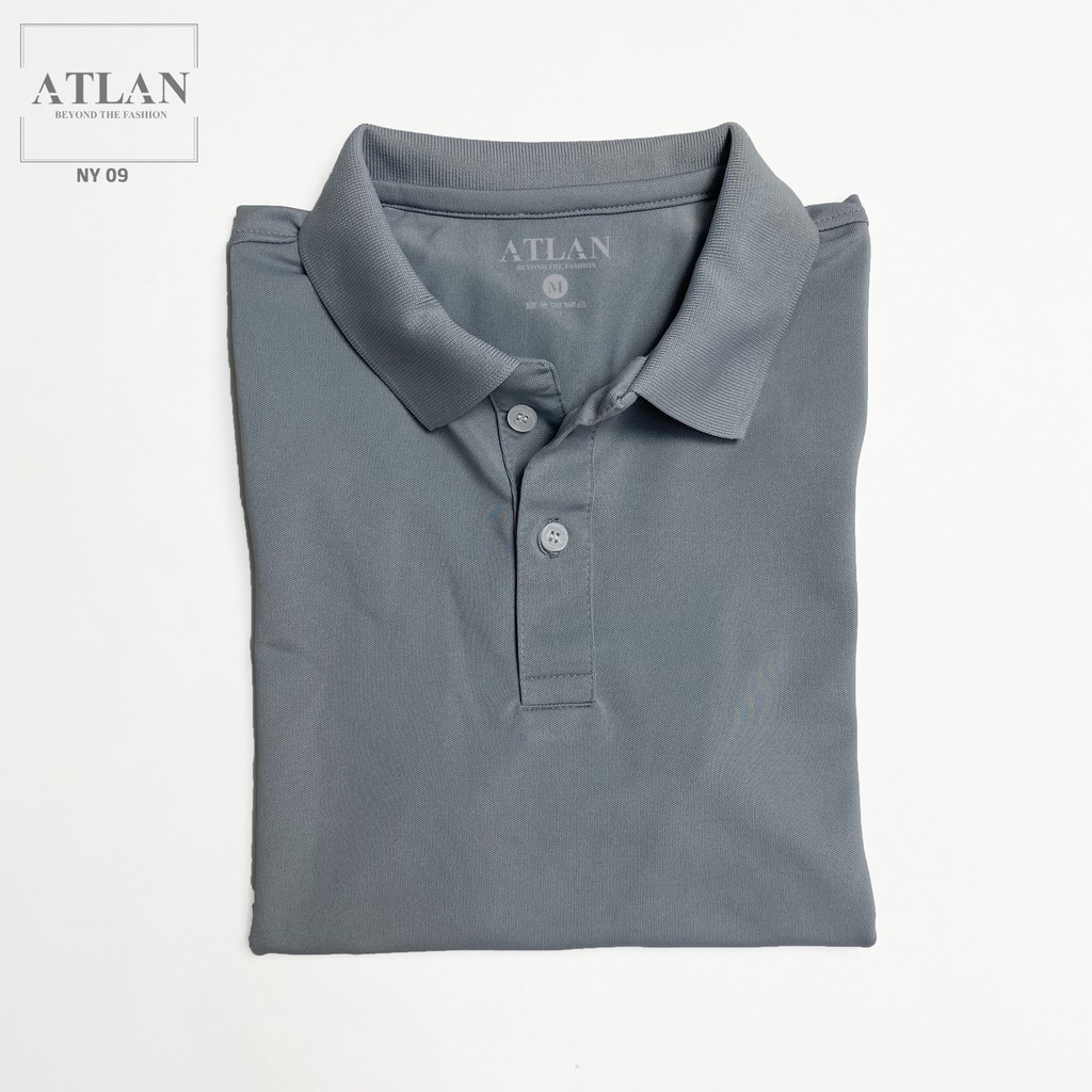 Áo Thun Polo 💖 𝘍𝘳𝘦𝘦𝘴𝘩𝘪𝘱 💖 Polo Nam Xám Lơtk Chất Vải Co Giãn 4 Chiều - NY14 | BigBuy360 - bigbuy360.vn