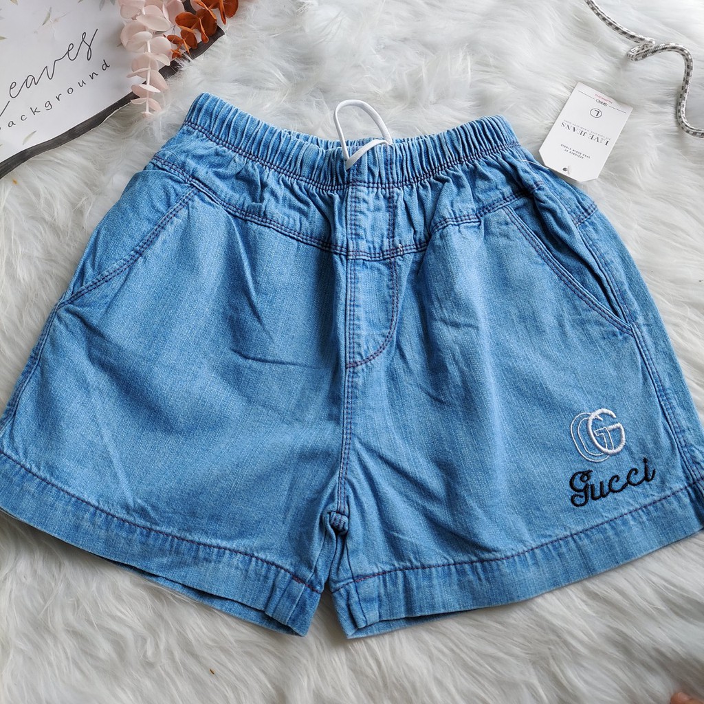 Quần sort bò trơn, quần bò giấy lưng chun 2 túi xéo wash màu đẹp