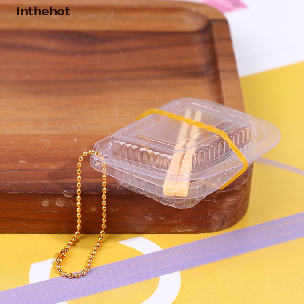 Bộ 2 Hộp Thức Ăn Nhanh + Đũa Dùng Một Lần Cho Nhà Búp Bê