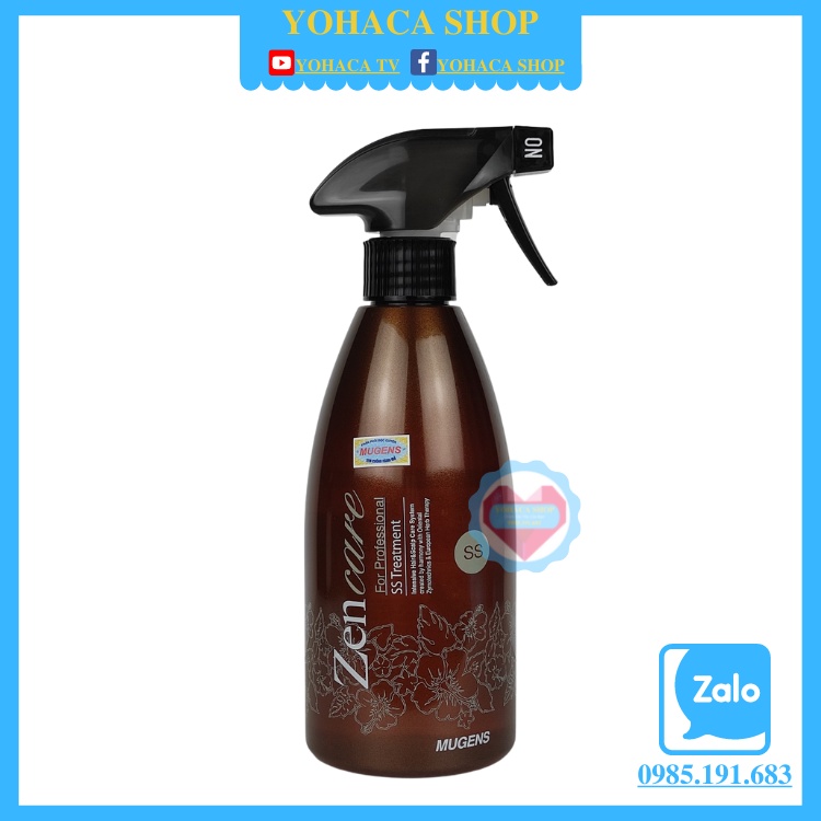 Hấp nguội tinh dầu thảo dược zencare confume 500ml