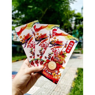 [Thanh lý giá rẻ] [Tặng giấy bóng kiếng] Combo 1000/2000 bao lì xì Tết