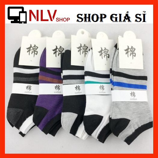 Tất Ngắn - Combo 10 Đôi Vớ Nam Cao Cấp