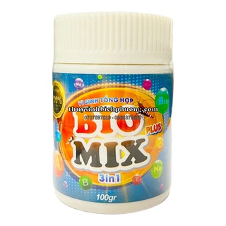 Biomix plus - vi sinh tổng hợp 3 in 1 chuyên dùng cho hồ cá chép koi và thủy sinh