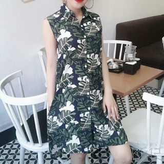 Váy cổ sơ mi