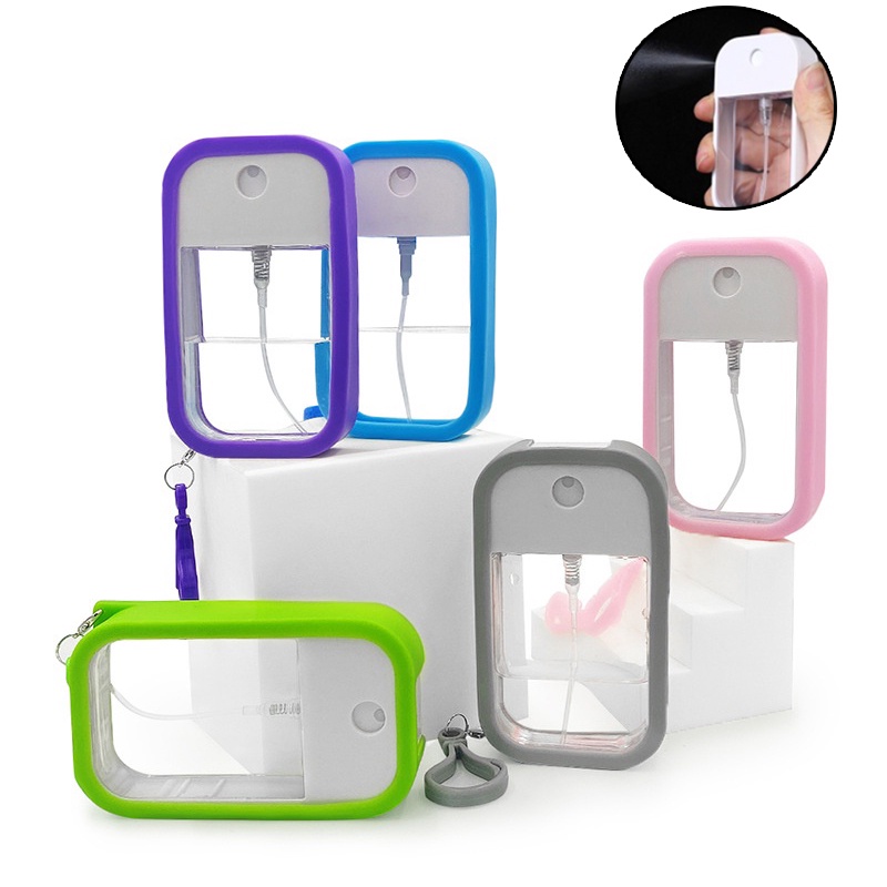 Chai Xịt Đựng Nước Dưỡng Ẩm Bằng Silicone 38Ml Tiện Dụng Khi Đi Du Lịch