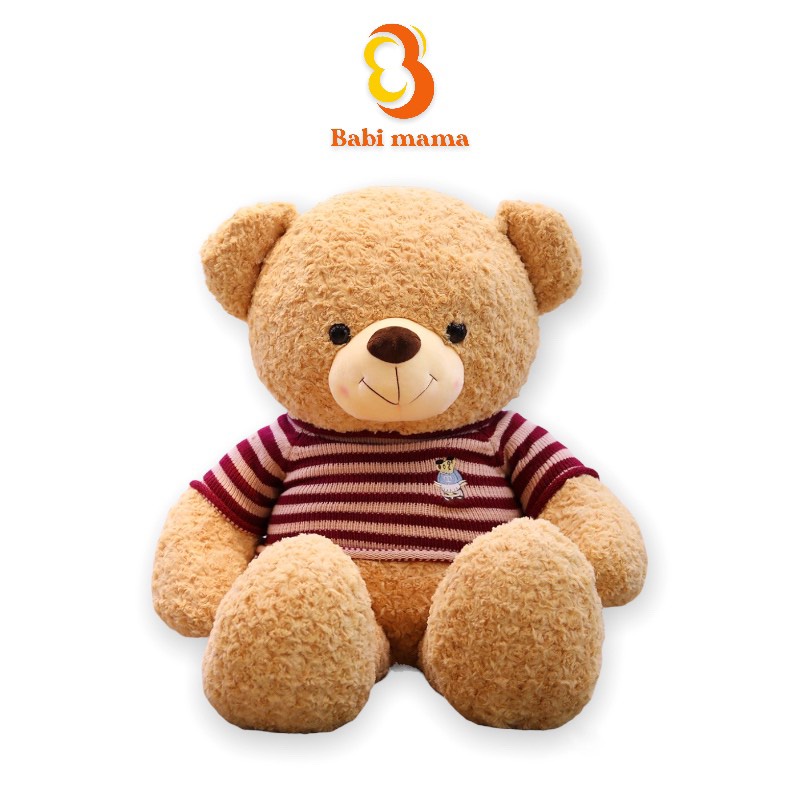 Gấu Bông To Gấu Bông Teddy Siêu To Khổng Lồ Quà Tặng Siêu Đáng Yêu Babi Mama G11