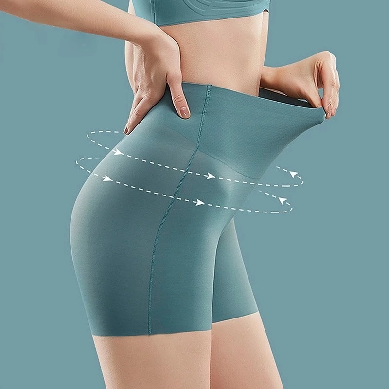 Quần lót bảo hộ lưng cao co giãn thoáng khí thời trang cho nữ