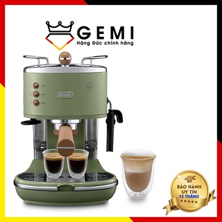 Máy pha cafe espresso DeLonghi ECOV311.GR màu xanh bơ