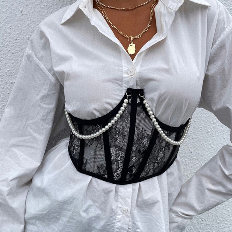 Áo nịt ngựa và bụng phối lưới màu trơn kiểu dáng thời trang cho nữ XIXI