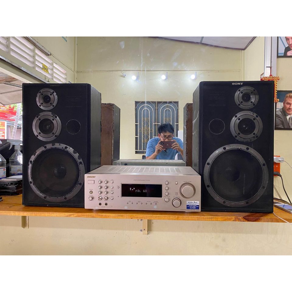 Trọn bộ LOA  + AMPLY SONY quá tuyệt chốt nhanh