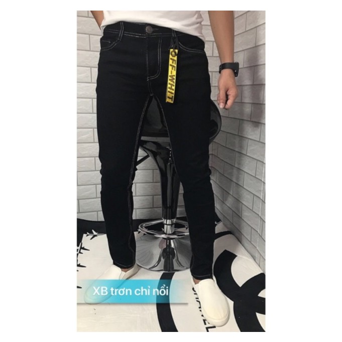 jean dài nam trơn mẫu mới nhất ( CHẤT CO GIÃN ) Q254