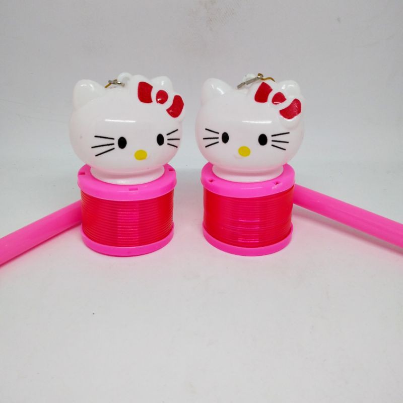 Búp Bê Hình Mèo Hello Kitty Gắn Đèn Led Xinh Xắn