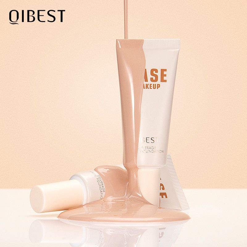 Kem Nền Dạng Lỏng QIBEST Chứa Dầu Jojoba Và Vitamin E Che Phủ Toàn Diện 7 Màu Tùy Chọn Trang Điểm Cho Mặt 20ml | BigBuy360 - bigbuy360.vn