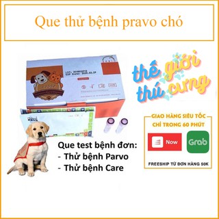 (1 que) Test bệnh parvo chó que thử bệnh pravo chó