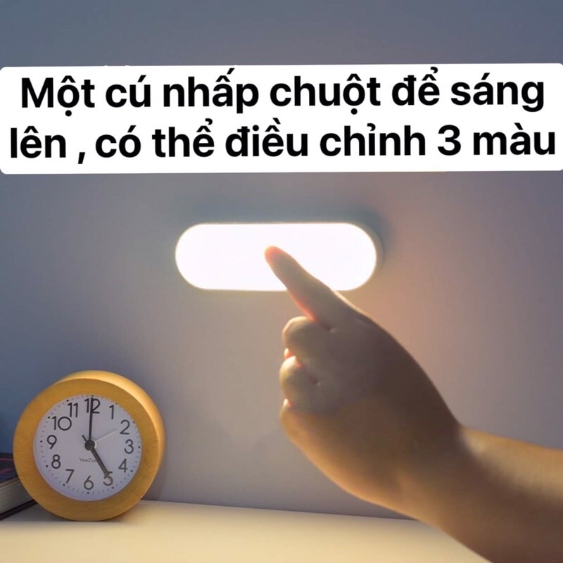 {Decor phòng} Đèn led cảm ứng tích điện , 1200mAh có thể dán ở mọi vị trí trong nhà