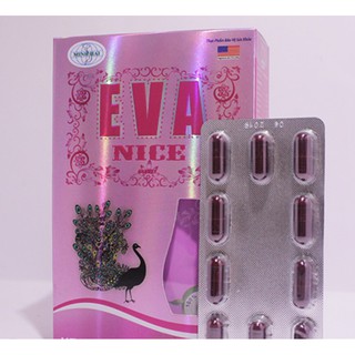 EVA NICE BEAUTY – Giảm hập thu chất béo, giúp giảm cân (Hộp 30 viên)(Bán Lẻ 1 Vỉ/10 viên)