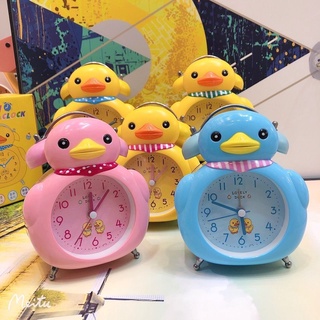Đồng hồ báo thức để bàn hình Robot, hình chú Sóc dễ thương cho bé - màu Hồng/ Xanh dương/ Vàng - 1 chiếc 168-1