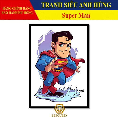 [MS26-50] Tranh Siêu Anh Hùng Super Man