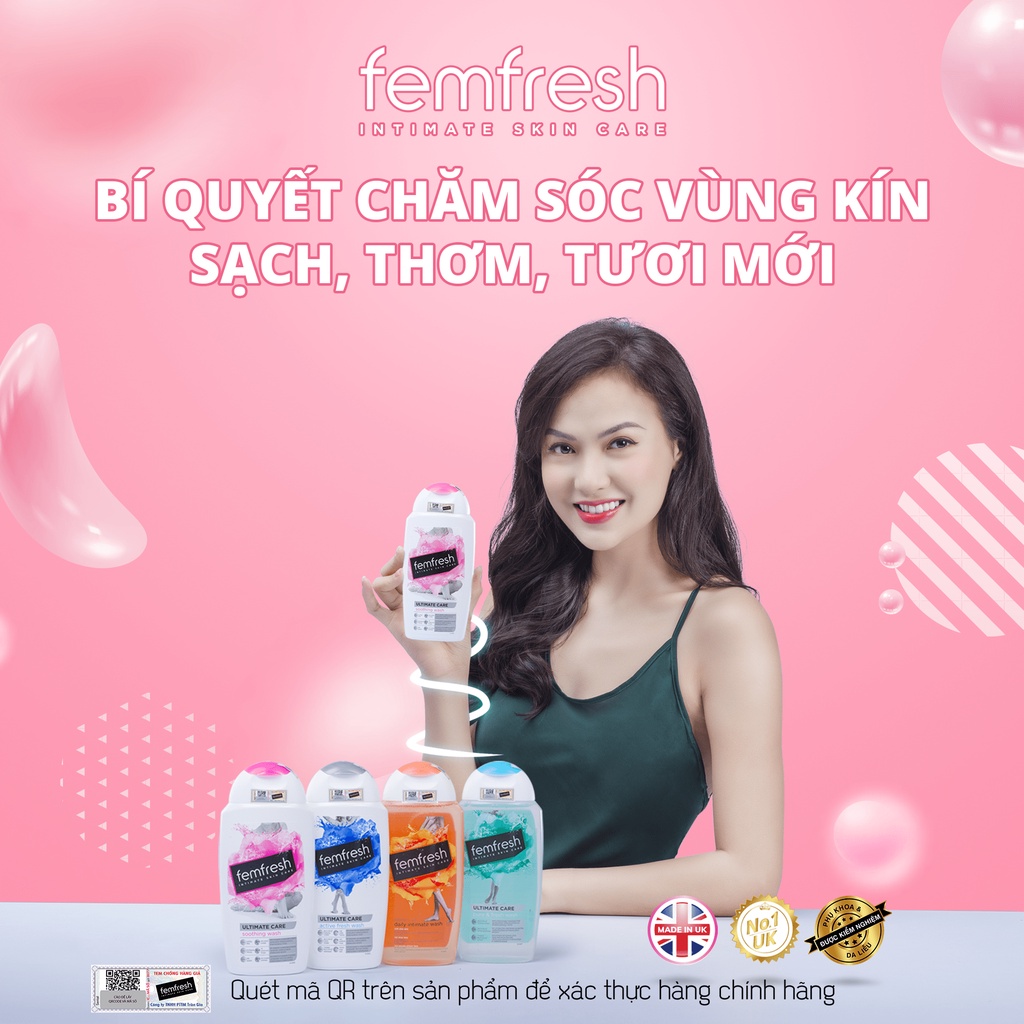 [MUA 2 TẶNG 1] Dung Dịch Vệ Sinh Phụ Nữ Femfresh 250ml TẶNG 1 Phần Quà Đặc Biệt