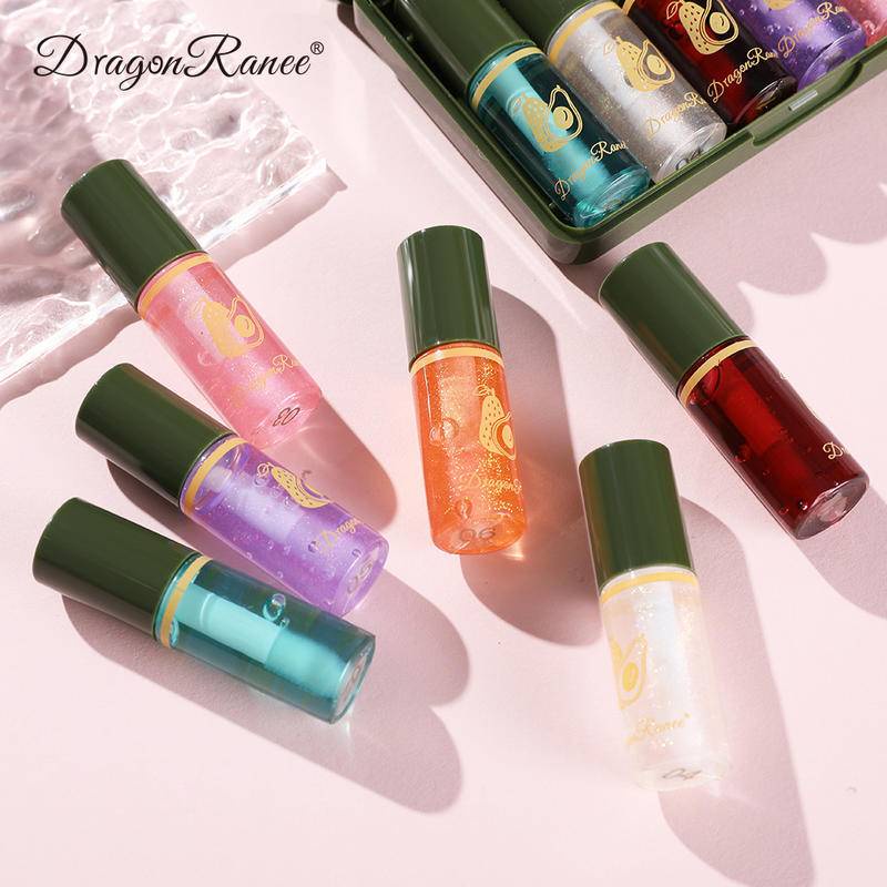 Set 6 son bóng dạng lỏng dưỡng ẩm màu sắc long lanh quyến rũ