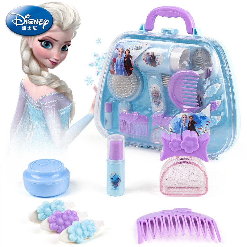 Girl Play House Toys Children Toy Girl Simulation Cosmetics Storage Box Washable Dressing Makeup Toys Set Multi-functional children's makeup set for kids  play house toy  puzzle storage toy