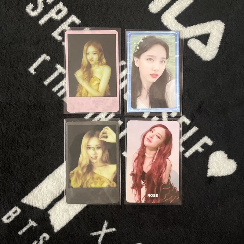 Card Pre Order Album Bornpink Bản Ktown Rosé Và Jennie