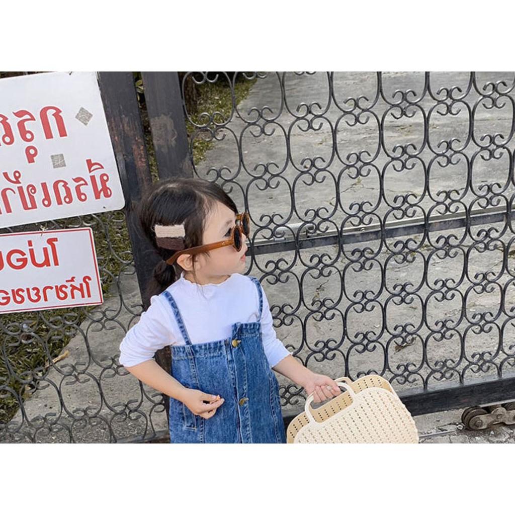 Váy dây denim bé gái thời trang mùa hè (không kèm áo ) Hàng Quảng Châu cao cấp