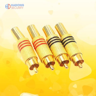 Jack av hoa sen, giắc RCA AV bắt vít hàng chuẩn