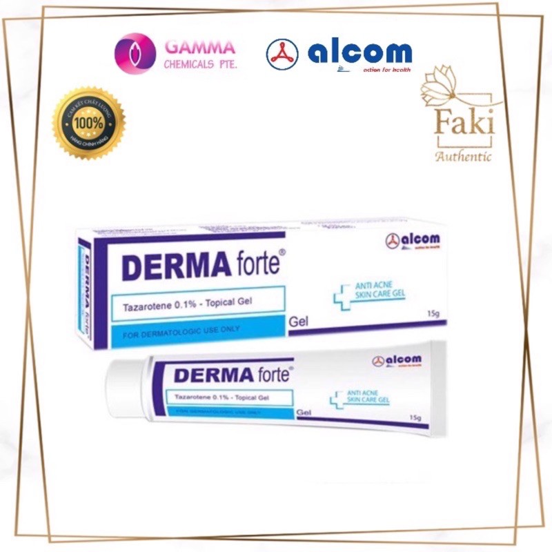 DERMA FORTE KEM BÔI MỜ THÂM, GIẢM MỤN 15g