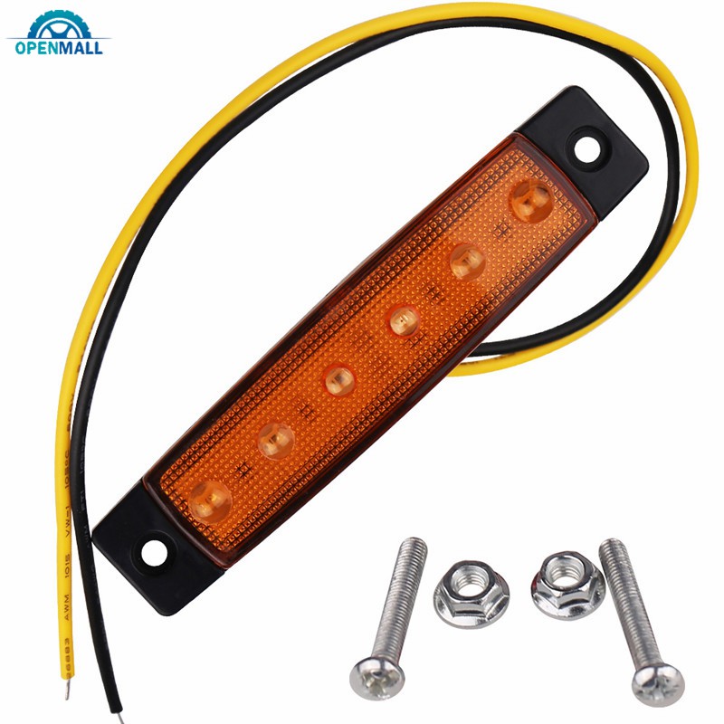 Đèn Tín Hiệu 6 Bóng Led 12V Cho Xe Tải