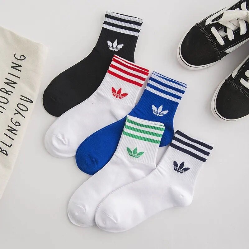 Tất Adidas Thun Cổ Nhỡ Thời Trang Phong Cách