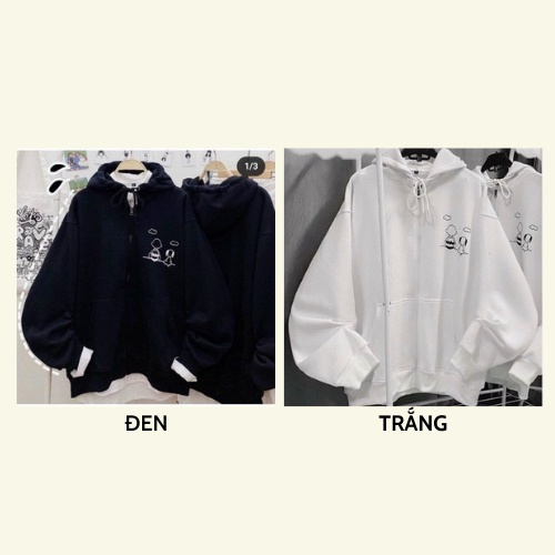 Áo Khoác Nỉ Form Rộng Nữ The Delia Áo Hoodie Zip Nữ Form Rộng Nỉ Bông Có Mũ Khóa Kéo My Friends KNK06 | BigBuy360 - bigbuy360.vn