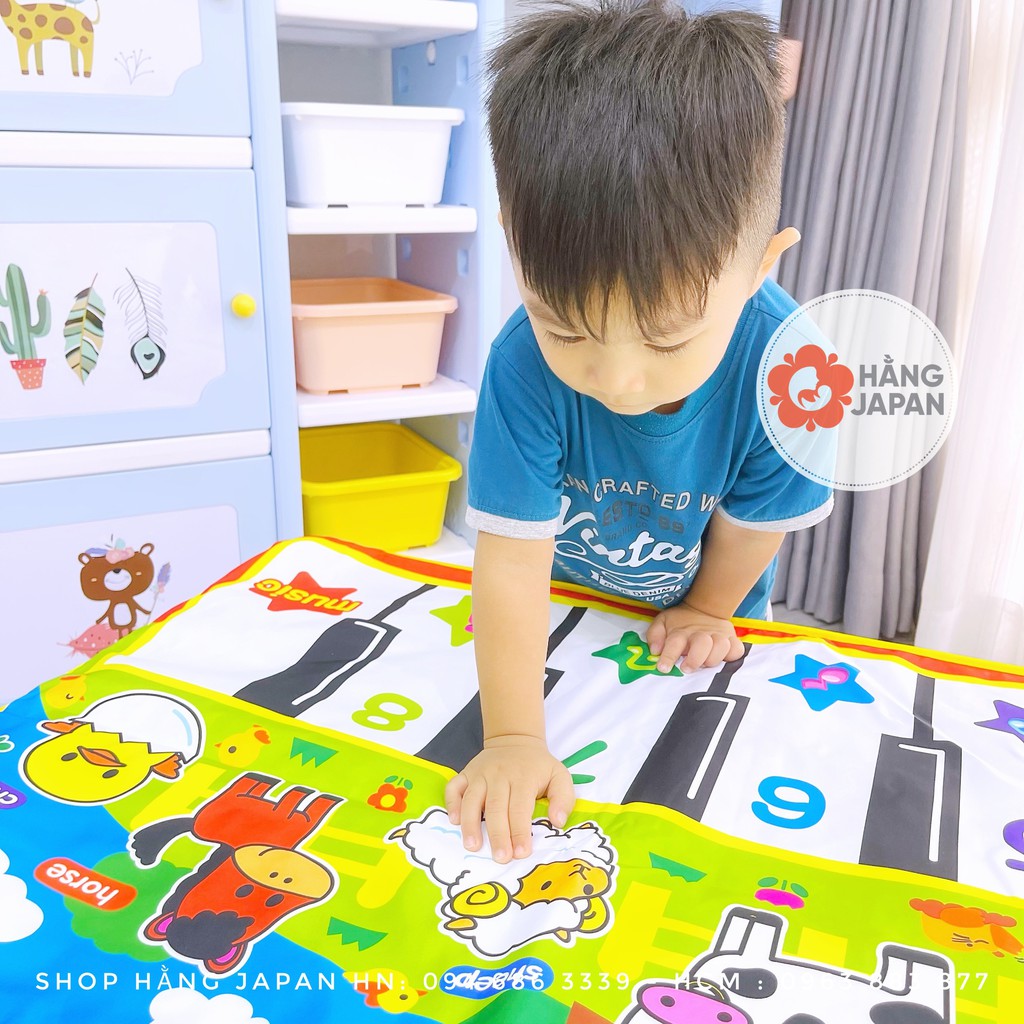 Thảm Đàn KONIG KIDS Kèm Pin – Kt: (135 X 59) âm nhạc vui nhộn cho bé từ 0m+