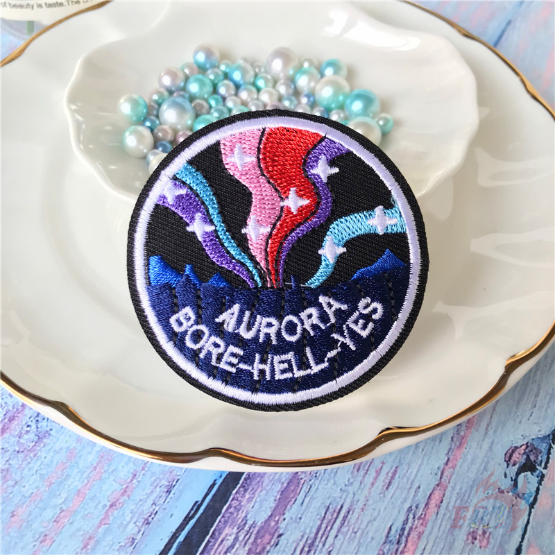 1 Miếng Dán Ủi Quần Áo Hình Rock N 'Roll - Enjoy Your Time 6cm