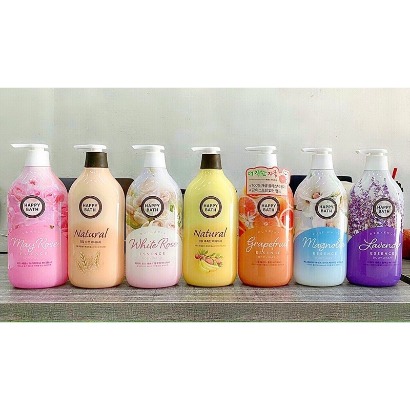 Sữa tắm Happy bath - Hàn Quôc 900 ml
