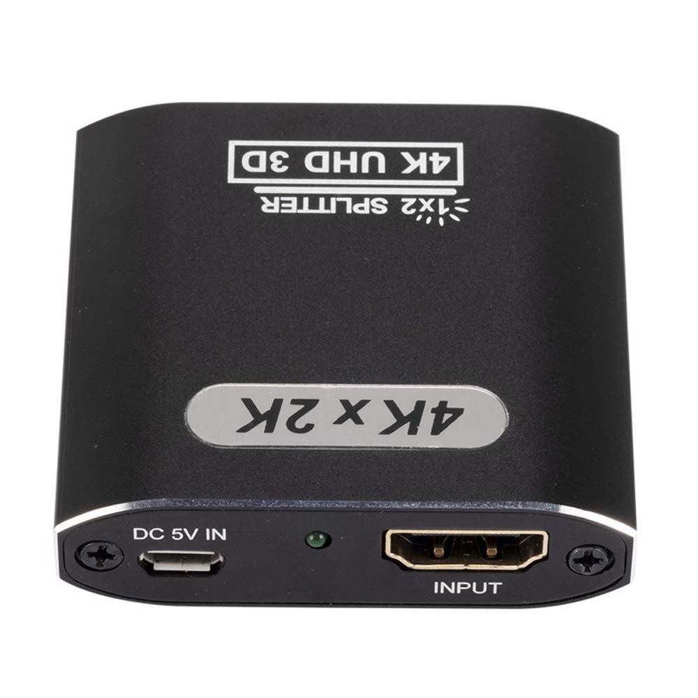 Bộ Chia Cổng HDMI 4K 3D 4K * 2K 1 X 2 HDMI 1 Đầu Vào 2 Đầu Ra