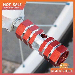 Set 2 thanh gác chân trục lục giác hợp kim nhôm dành cho xe đạp