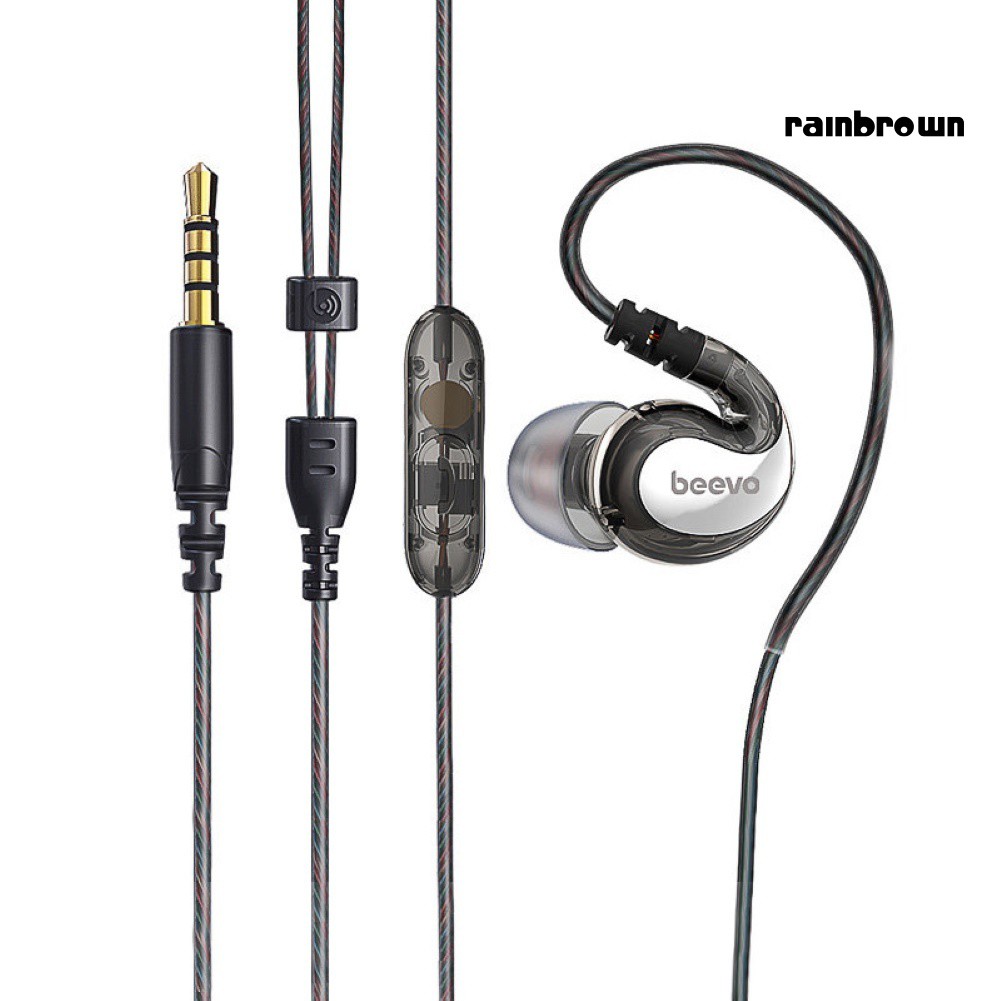 Tai Nghe Nhét Tai Jack 3.5mm Bass Trầm Có Micro Tiện Dụng