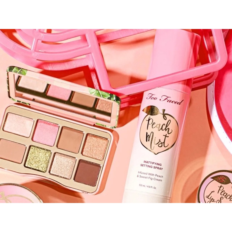 Xịt khoáng giữ makeup TOO FACED Peach Mist Mattifying Setting Spray Full Size