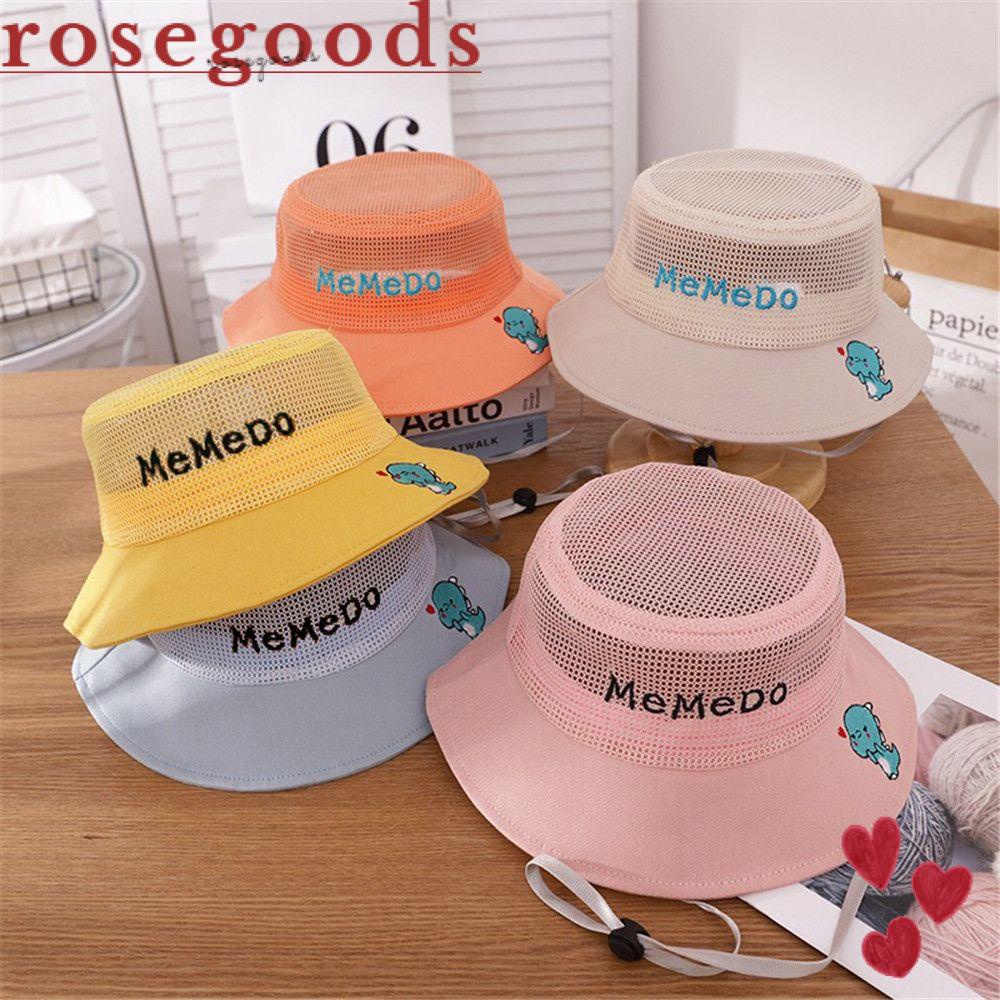 Mũ Tai Bèo Họa Tiết Hoạt Hình Đáng Yêu Thoáng Khí Thời Trang Đi Biển Cho Bé