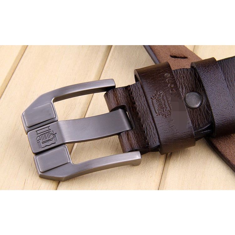 Thắt Lưng Da Thật Cao Cấp Cá Tính Cho Nam