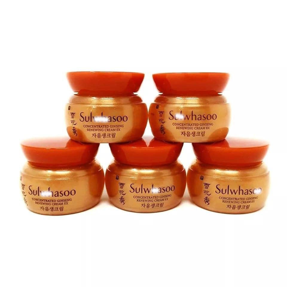 kem dưỡng sulwhasoo Concentrated Ginseng Renewing Cream EX 5ml