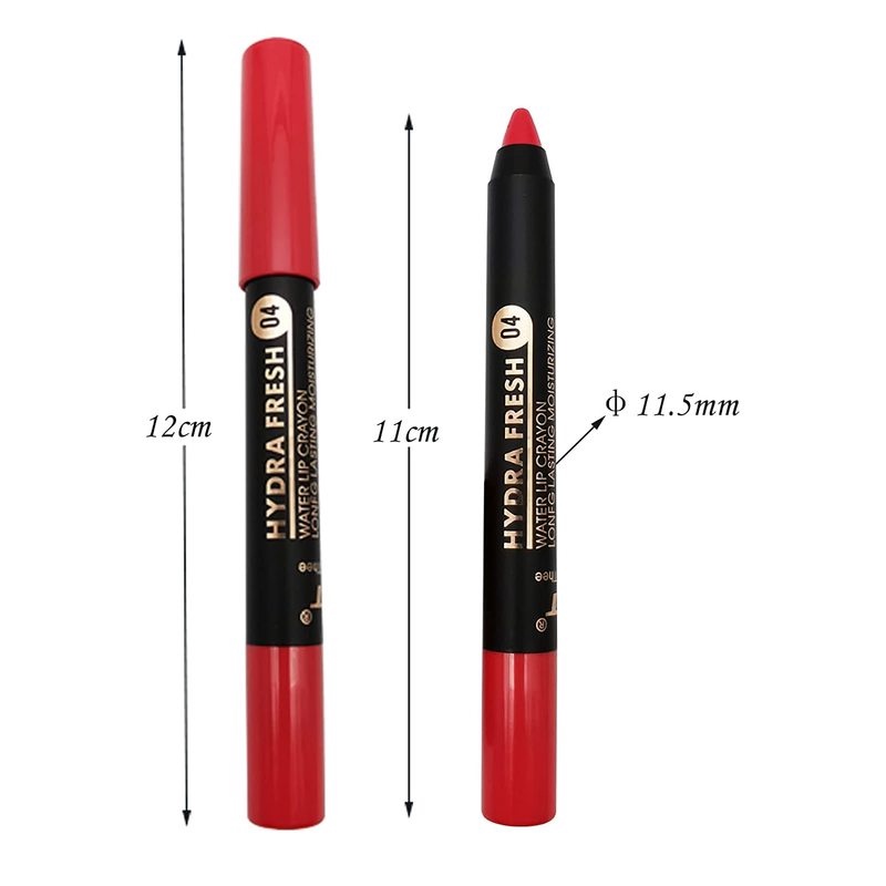 Son Môi Kiêm Chì Kẻ Viền Môi Lâu Trôi Không Thấm Nước Chống Dính Cốc 9 Màu Tùy Chọn