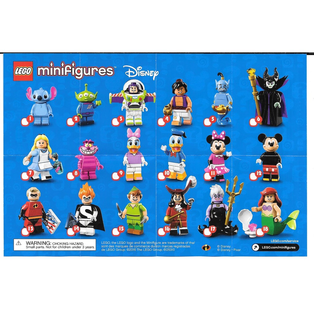 LEGO - Nhân vật Lego Buzz Lightyear số 3 - Minifigures Disney Series