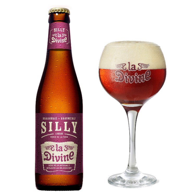 Lốc 6 chai Bia Silly La Divine 9.5% (330ml)