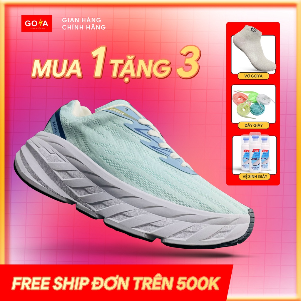 Giày chạy bộ Goya Training Plus Xanh Ngọc