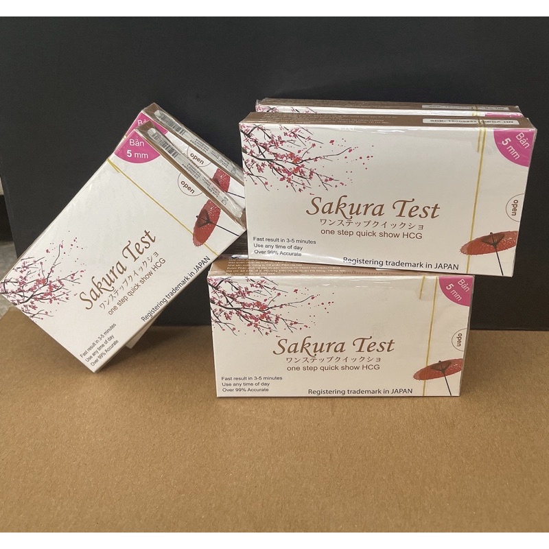 Que Thử Thai Sakura Test CHÍNH XÁC-TIỆN LỢI